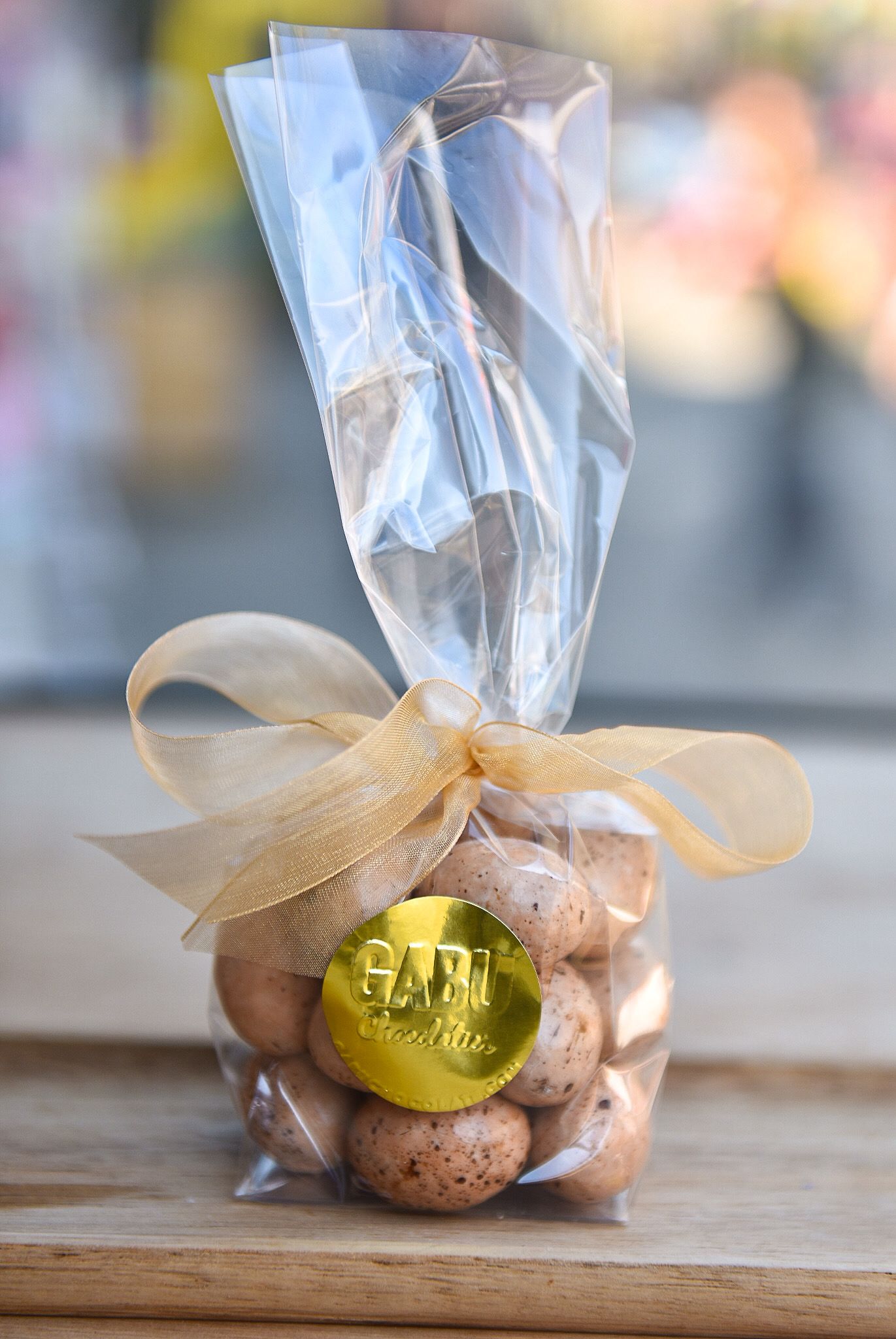 Sea salt caramel eggs